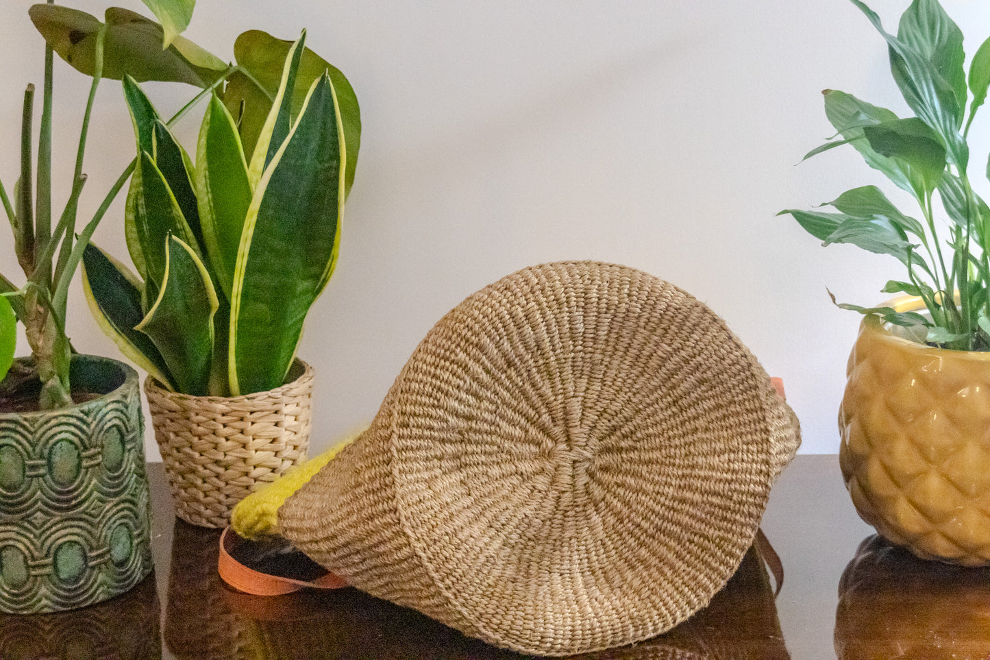 Woven Kiondo Tote Bag - Large (Handwoven African Bag | Boho Gift for Her | Eco-Friendly Summer)
