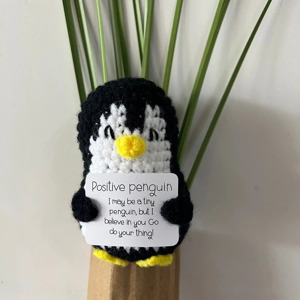 The Grateful Glide – Energy Penguin Ornament
