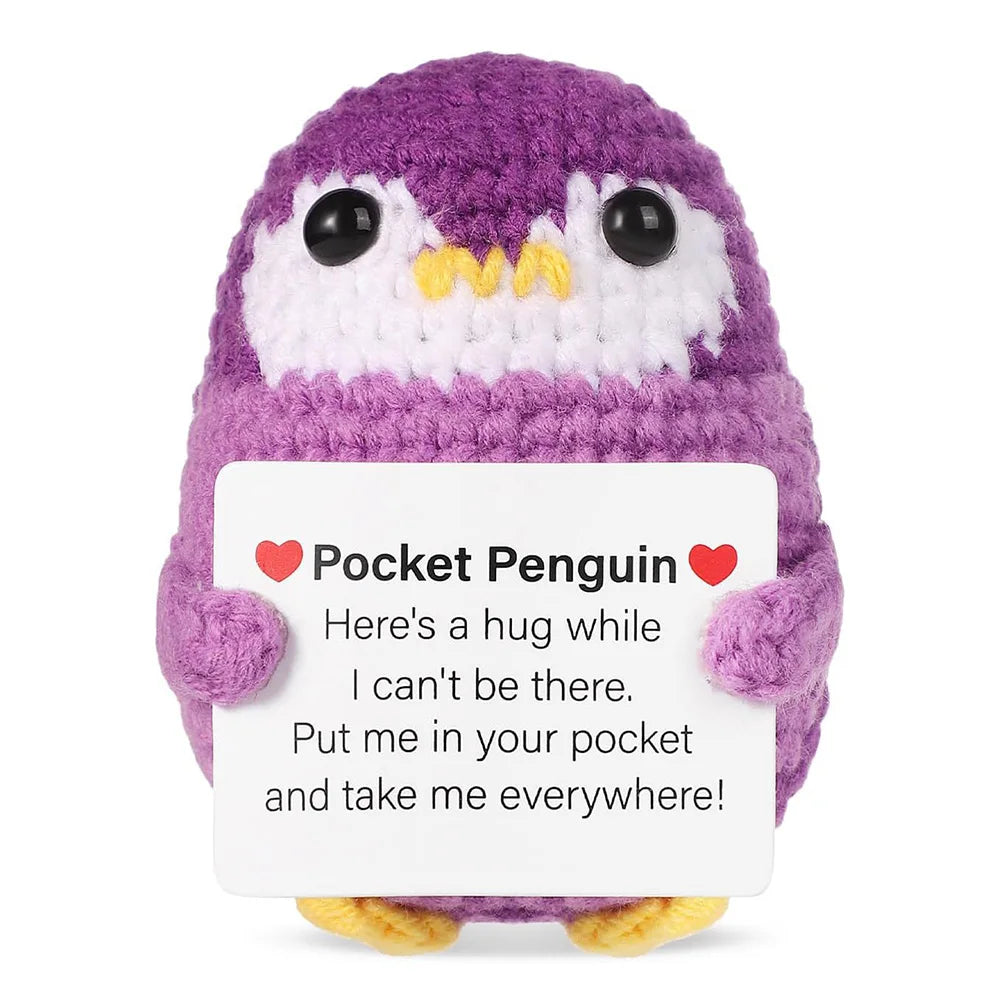 The Grateful Glide – Energy Penguin Ornament