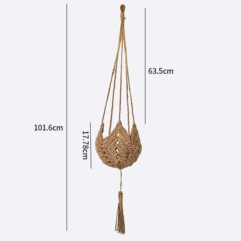 The Hanging Haven – Macrame Flower Basket