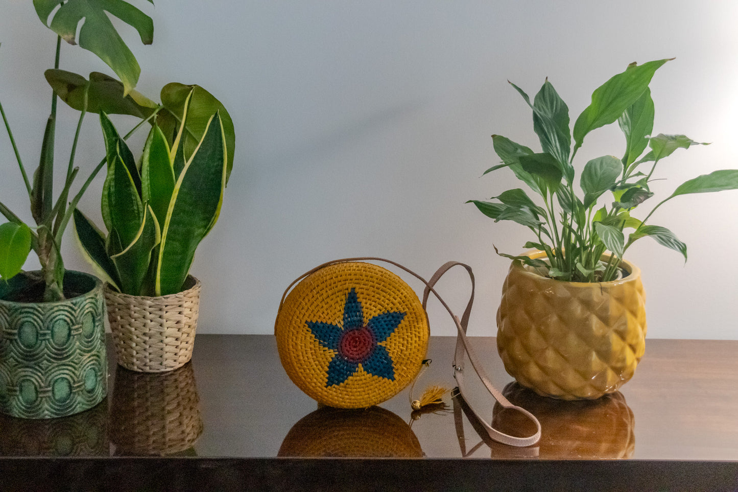 Safari Circle bag - (Handwoven African Bag | Boho Gift for Her | Eco-Friendly Summer)