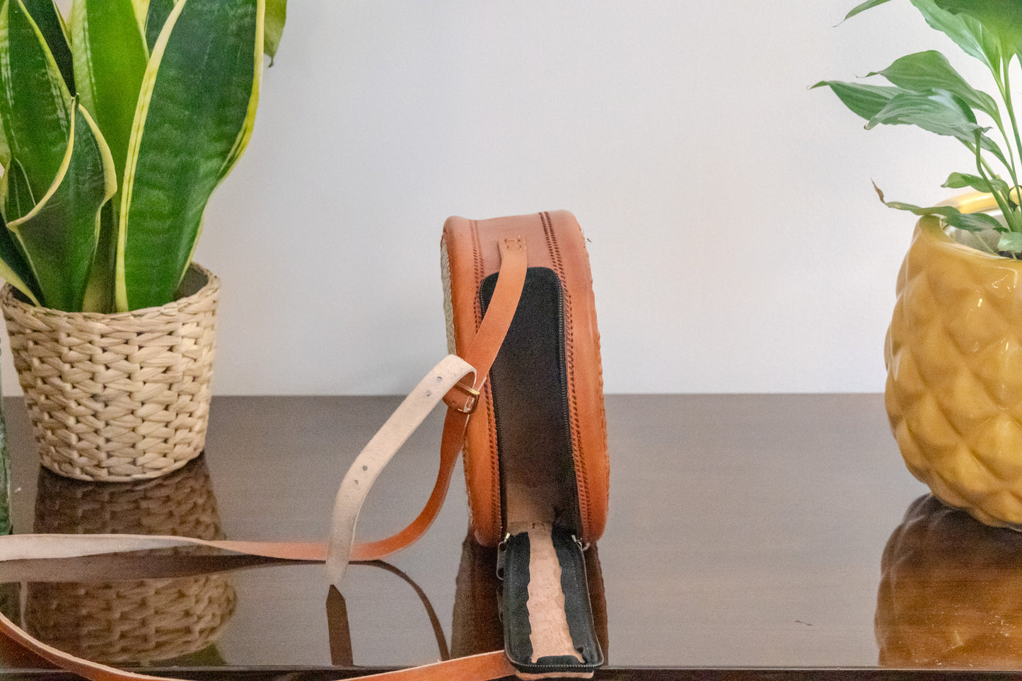Safari Circle bag - (Handwoven African Bag | Boho Gift for Her | Eco-Friendly Summer)