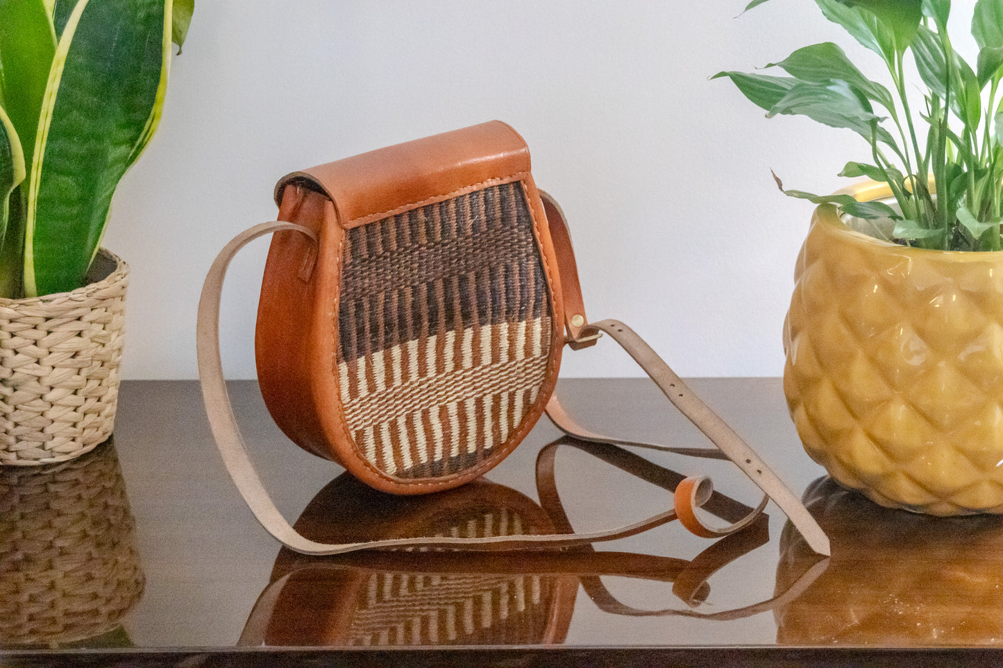 Safari Circle Bag - (Handwoven African Bag | Boho Gift for Her | Eco-Friendly Summer)