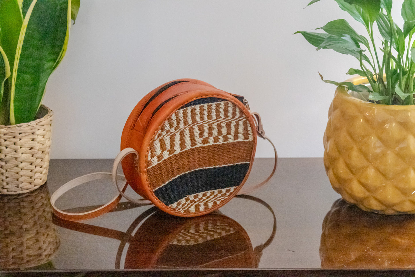 Safari Circle bag - (Handwoven African Bag | Boho Gift for Her | Eco-Friendly Summer)