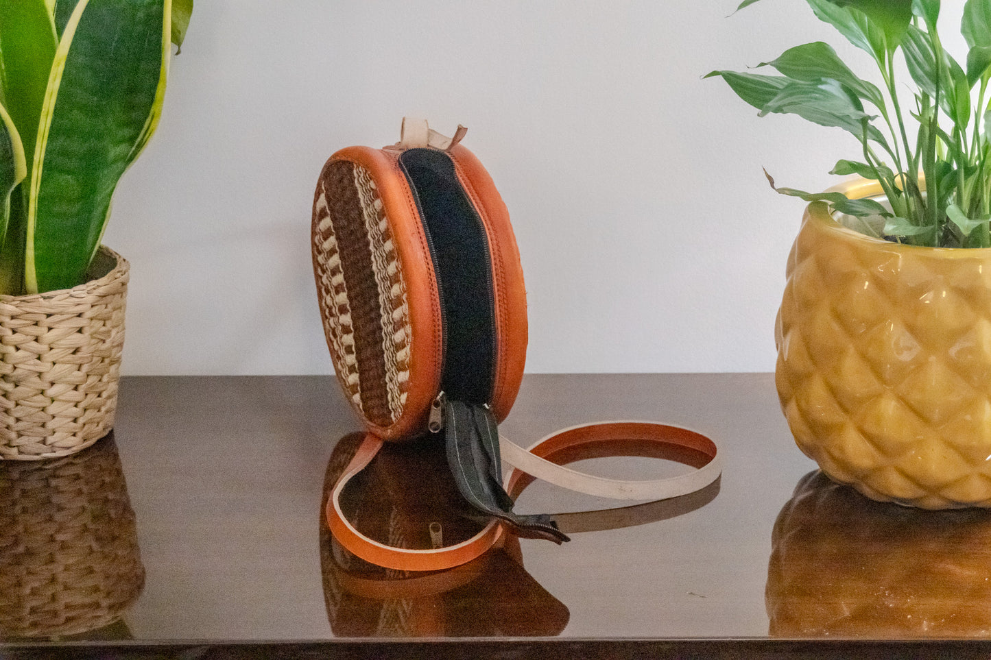 Safari Circle bag - (Handwoven African Bag | Boho Gift for Her | Eco-Friendly Summer)
