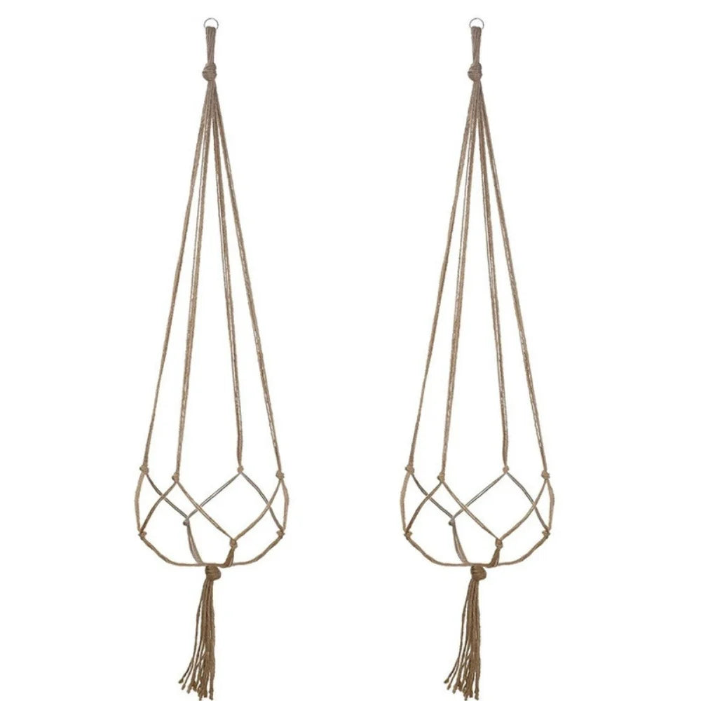 The Hanging Haven – Macrame Flower Basket