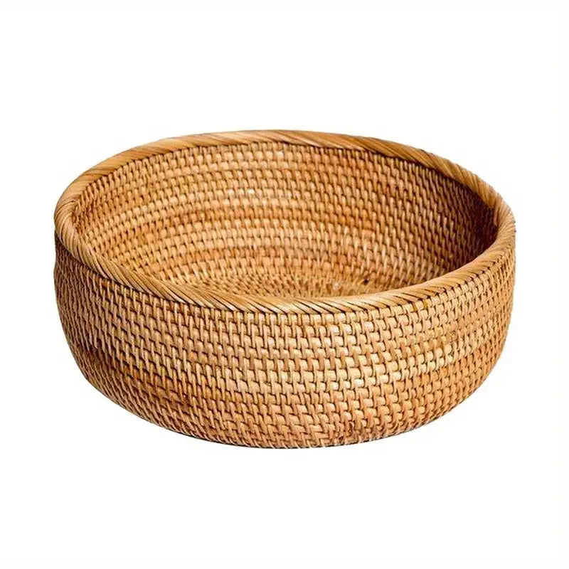 RusticRoot – Handwoven Snack & Tea Basket