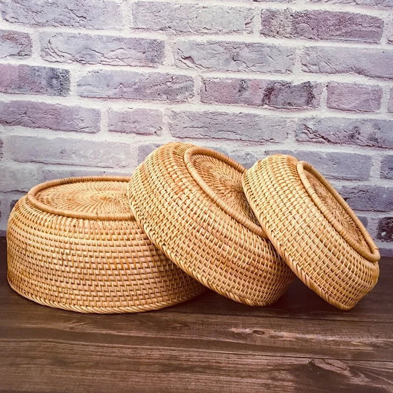 RusticRoot – Handwoven Snack & Tea Basket