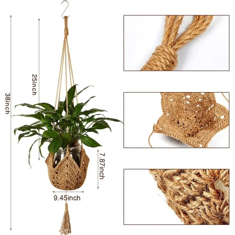 The Hanging Haven – Macrame Flower Basket