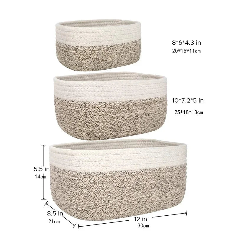 NestleBin – Handcrafted Cotton Organizer