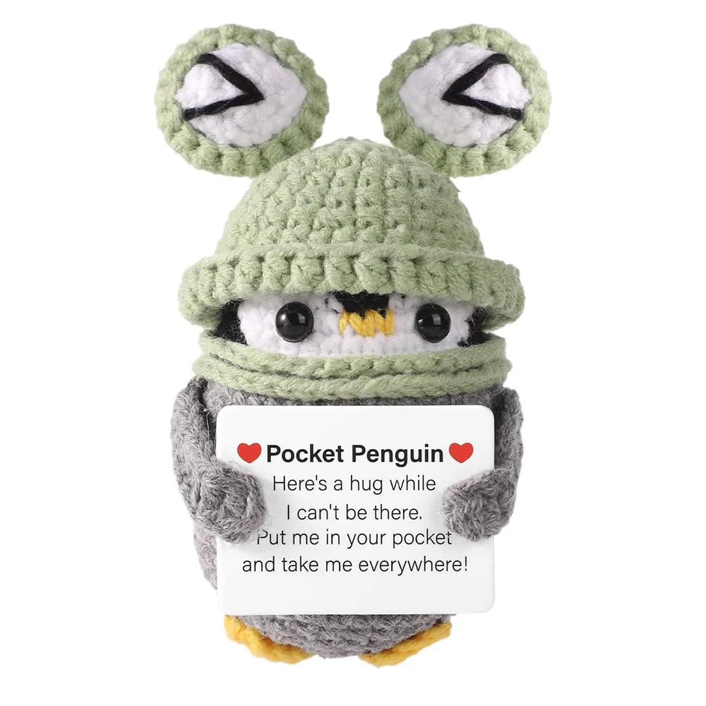 The Grateful Glide – Energy Penguin Ornament