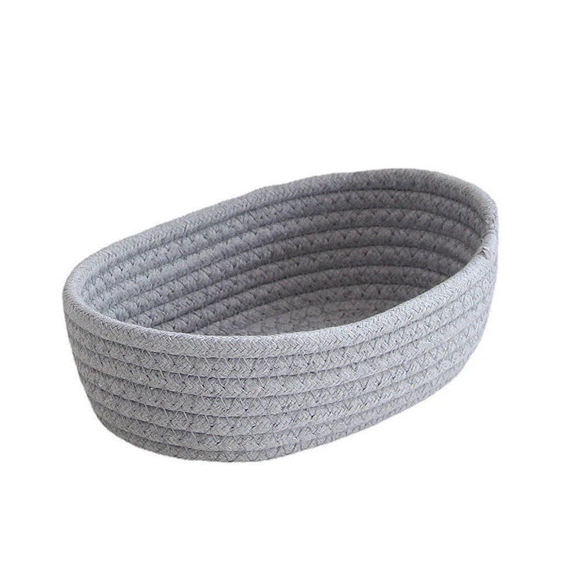 Minimal Nest – Woven Cotton Sundries Basket