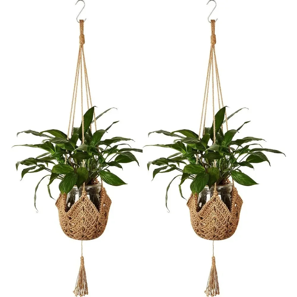 The Hanging Haven – Macrame Flower Basket