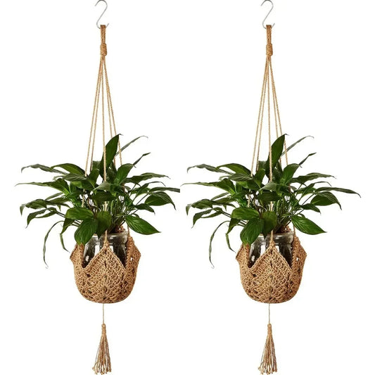 The Hanging Haven – Macrame Flower Basket